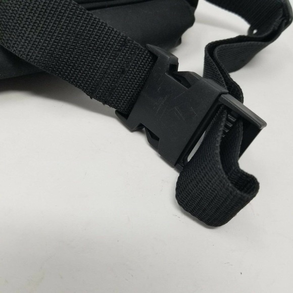 Disney Walt Disney World embroidered fanny pack waist bag black mickey magic - Picture 5 of 12